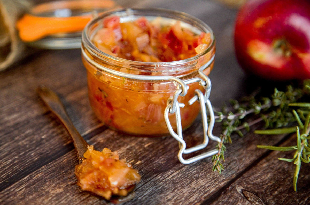 Apfel-Zwiebel-Chutney Apfel-Zwiebel-Chutney